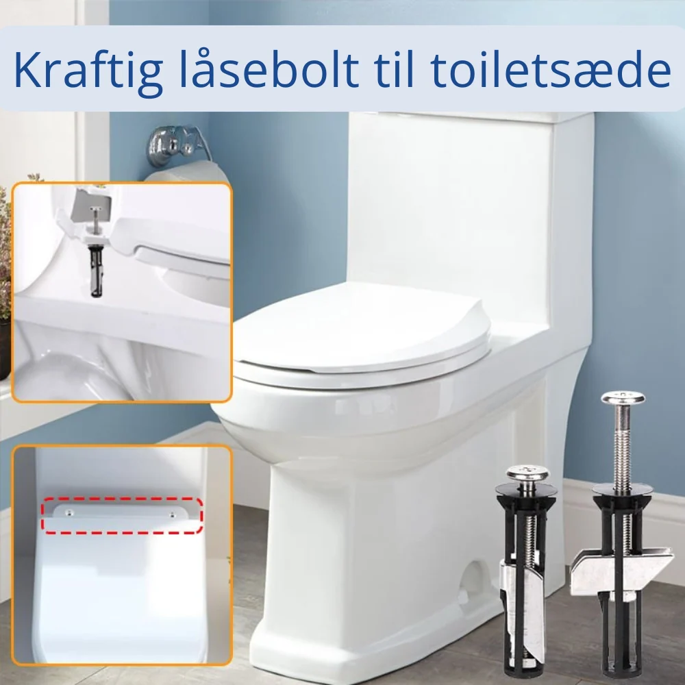 FastBolt™ | Fastgør dit toiletsæde