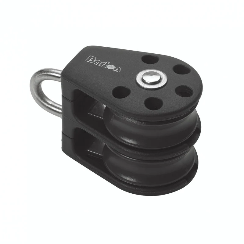 Blok, dobbelt, 6 mm 01 210