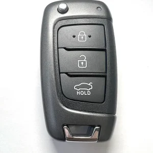 RFC 3 knaps klap nøgle etui til Hyundai i30 fjernbetjent 2017 2018 2019 2020