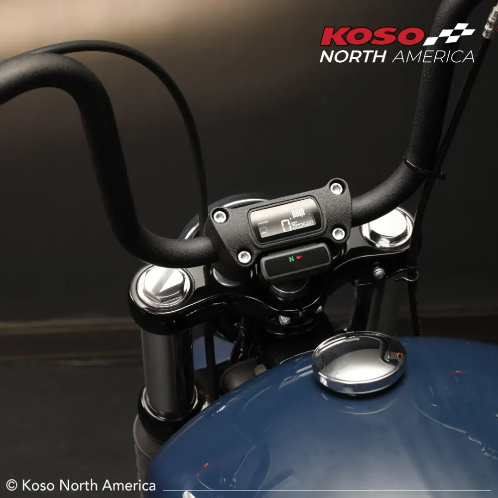 Koso D2 Speedometer Multi-Function Plug & Play Softail 18-20; FXBB/S 18-22