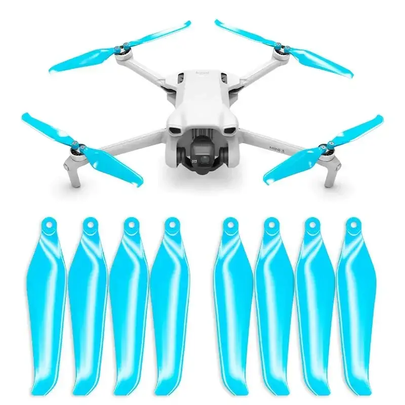 DJI Mini 3 propeller blå optimal flyvning