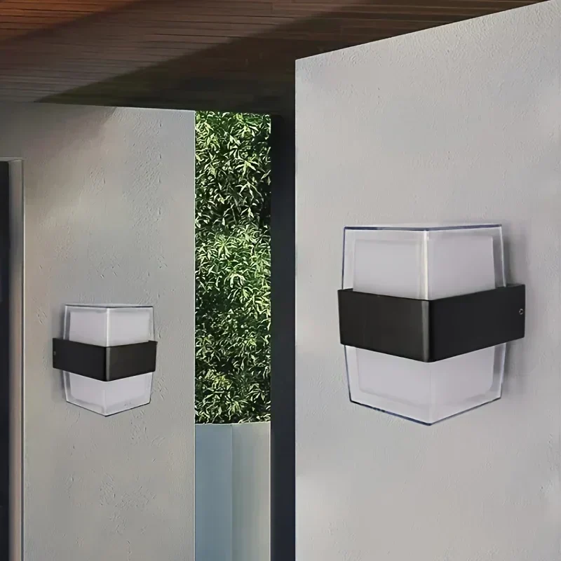 Modern Outdoor Wall Light | Waterproof LED Sconce Round