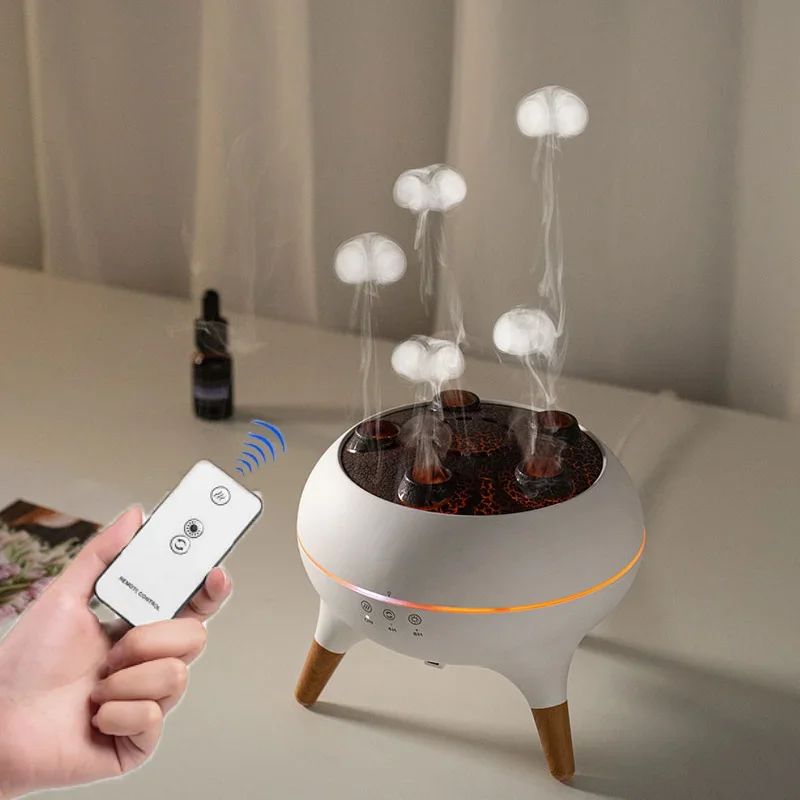Smart Essential Oil Diffuser | Jellyfish Design Remote Control