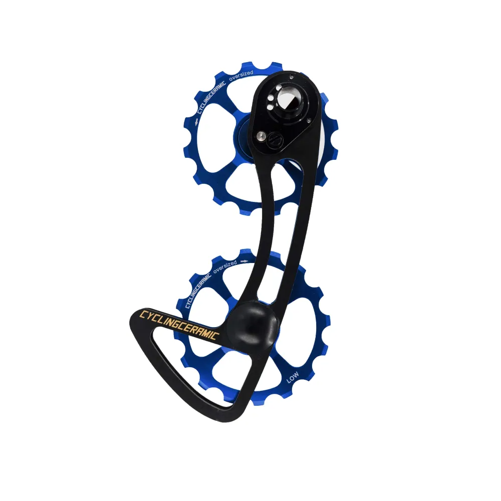 10/11V Cyclingceramic 16/16 Sram Blue bagskifterbur