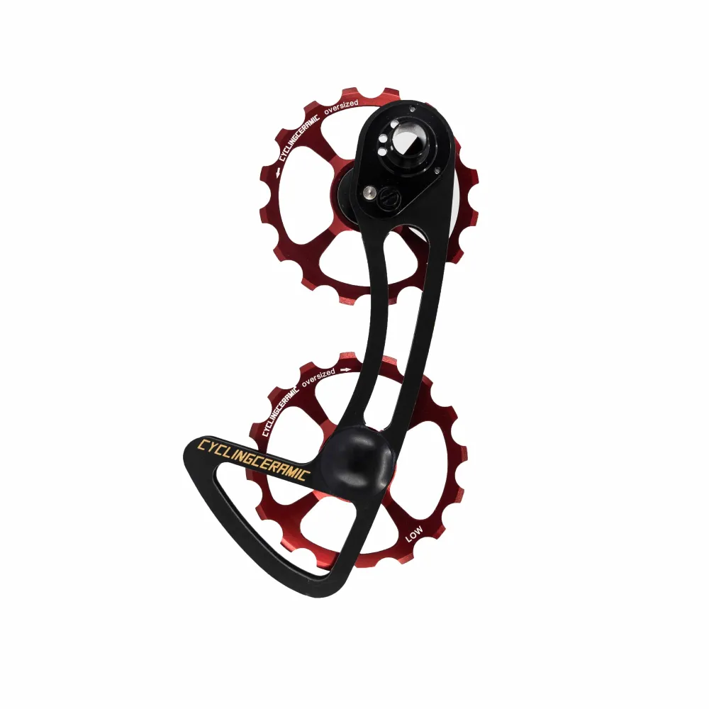 10/11V Cyclingceramic 16/16 Sram Red bagskifterbur