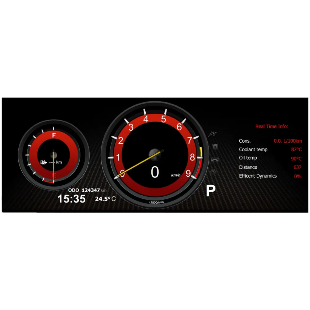 Digital speedomer til BMW X5 E70