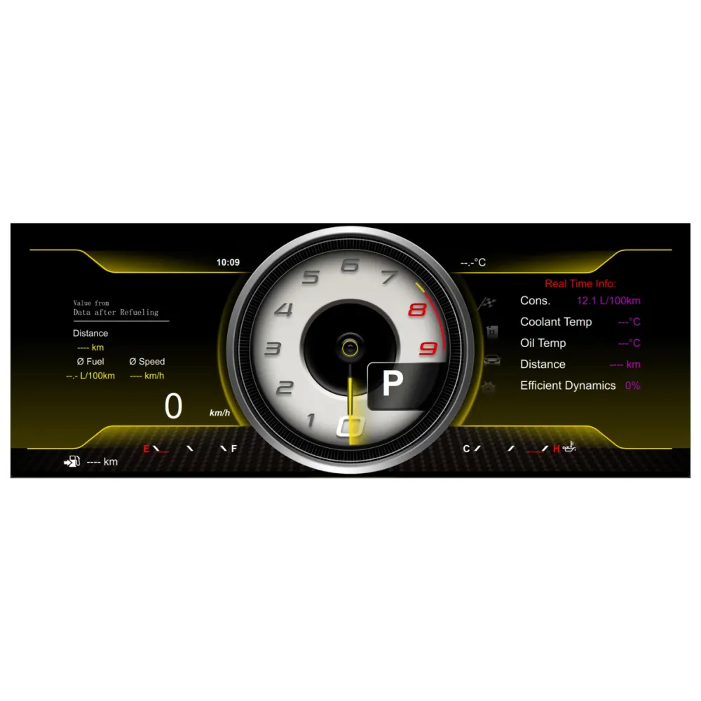Digital speedometer til BMW X6 E71