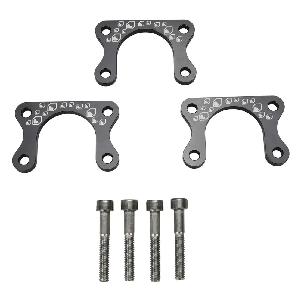 BURGTEC Direct Mount Stem Spacers (3x) 5 mm og hardware