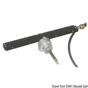 Ultraflex T 86 styremekanisme - 25' kabel